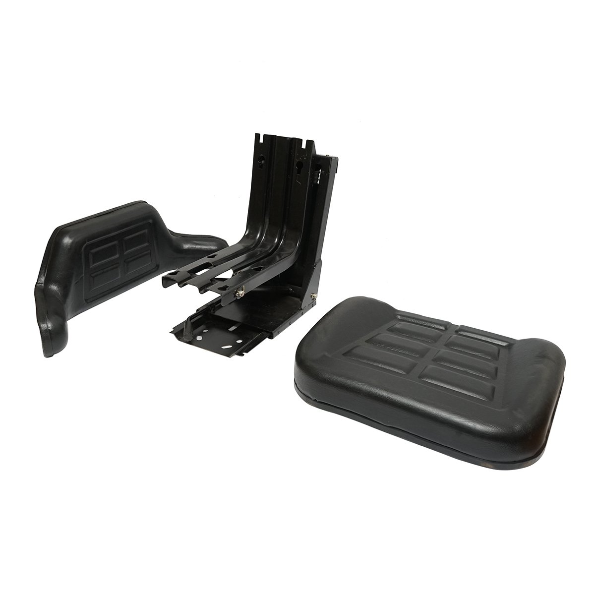 Scaun negru pentru tractor U-445, U-650 cu reglaj triplu si amortizor
